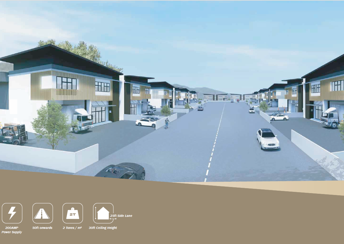 Bakap Utama Industrial Park For Rent