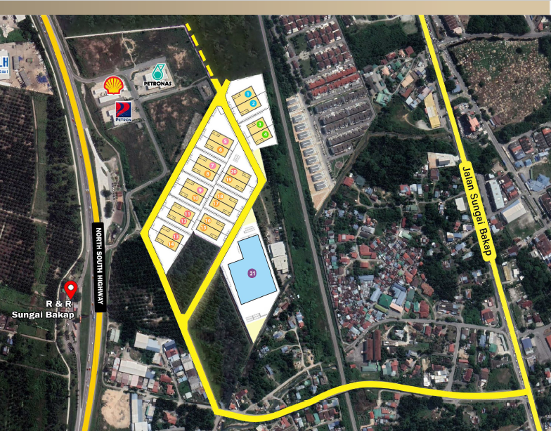 Bakap Utama Industrial Park For Rent