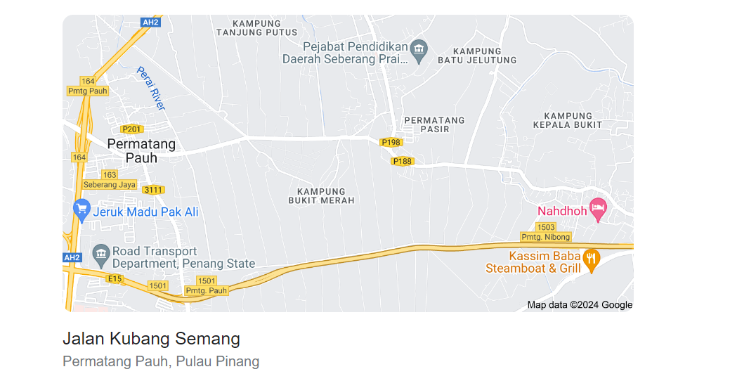 Residential Land At Permatang Pauh For Sale